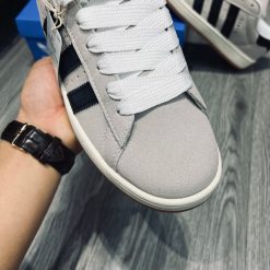 Giày Adidas Campus 00s ‘Crystal White Grey’ Like Auth 08
