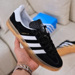 Giày Adidas Gazelle Indoor ‘Black White Gum Men’ Like Auth 03