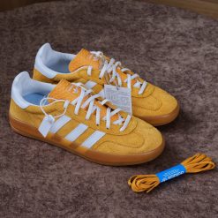 Giày Adidas Gazelle Indoor ‘Orange Peel White’ Like Auth 10