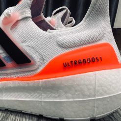 Giày Adidas UltraBoost 23 Light ‘White Solar Red’ Đế Boost Like Auth 10