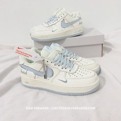 Giày Nike Air Force 1 'Fresh Blue White'Like Auth 02