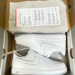 Giày Nike Air Force 1 'White Grey' Like Auth 01