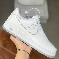 Giày Nike Air Force 1 'White Grey' Like Auth 04