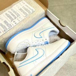Giày Nike Air Force 1 'White University Blue' Like Auth 01