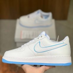 Giày Nike Air Force 1 'White University Blue' Like Auth 07