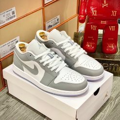 Giày Nike Air Jordan 1 Low 'Grey Wolf' Like Auth 07