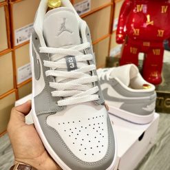 Giày Nike Air Jordan 1 Low 'Grey Wolf' Like Auth 10
