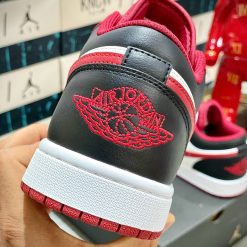 Giày Nike Air Jordan 1 Low 'Reverse Black Toe' Like Auth 11