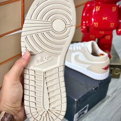 Giày Nike Air Jordan 1 Low SE “Heavy Tan Leather” Like Auth 10