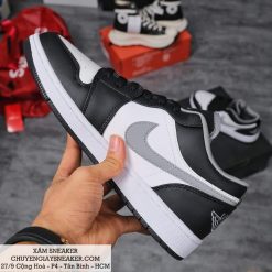 Giày Nike Air Jordan 1 Low 'Smoke Grey V3' Like Auth (3)