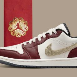 Giày Nike Air Jordan 1 Low 'Year of the Dragon' 2024 Like Auth 12