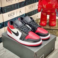 Giày Nike Air Jordan 1 Low ‘Bred Toe’ Like Auth 03