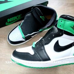 Giày Nike Air Jordan 1 Retro High OG ‘Lucky Green’ Like Auth 02