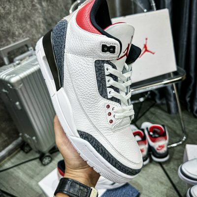 Giày Nike Air Jordan 3 Retro ‘White Cement Reimagined’ Like Auth (7)