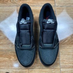 Giày Nike Travis Scott X Air Jordan 1 Low ‘Black Phantom’ Best Quality 02