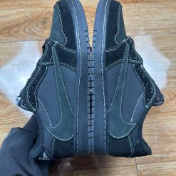 Giày Nike Travis Scott X Air Jordan 1 Low ‘Black Phantom’ Best Quality 03