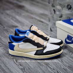Giày Nike Travis Scott X Air Jordan 1 Low ‘Fragment Blue’ Best Quality 00