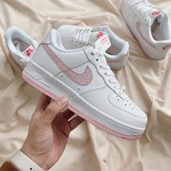 Giày Nike Force 1 White Pink Siêu Cấp