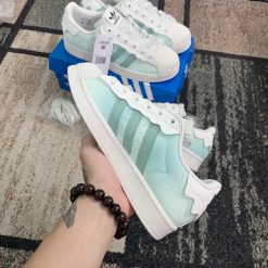 Giày Adidas Superstar Cappuccino Green Like Auth