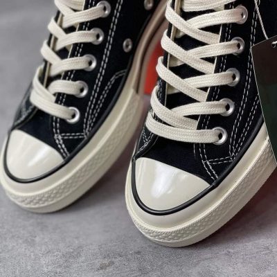 Giày Converse Chuck Taylor 1970s All Star Black/White Cổ Thấp - Xám Sneaker  | Giày Sneaker Rep 1:1