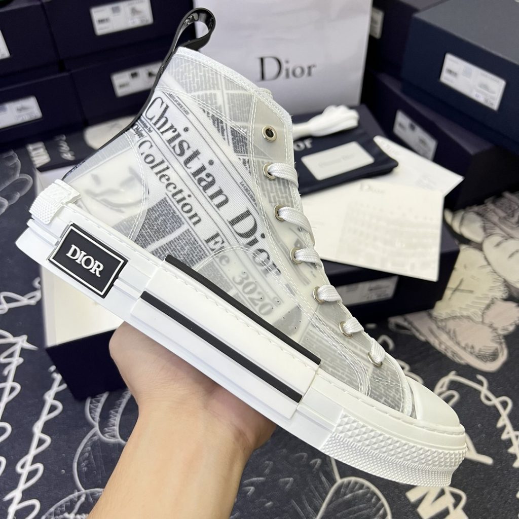 Giày Dior X Kaws B23 Daniel Arsham High Newspaper   Shop giày Swagger