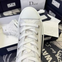 Giày Converse X Dior Kaws B23 High Top White Dior Oblique Like Auth