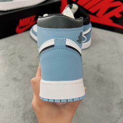 Giày Nike Air Jordan 1 High University Blue Siêu Cấp
