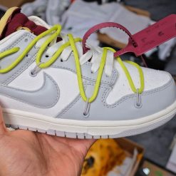 Giày Nike Off-White x Dunk Low 'Lot 25 of 50' Like Auth