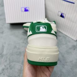 Giày MLB Chunky Liner New York Yankees White Green Siêu Cấp