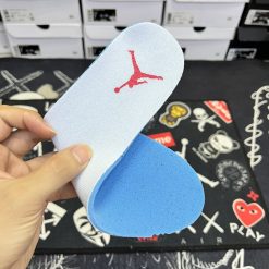 Giày Nike Air Jordan 1 Low White Red Siêu Cấp