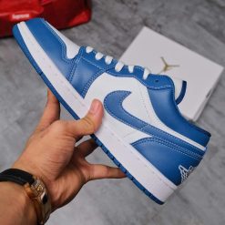Giày nike Air Jordan 1 Low Blue Siêu Cấp