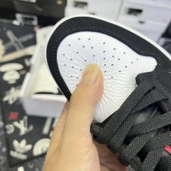 Giày Nike Air Jordan 1 Low 'Black Toe' Like Auth