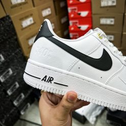 Giày Nike Air Force 1 Swosh Đen Like Auth