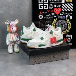 Giày Nike Air Jordan 4 Pine Green  Siêu Cấp