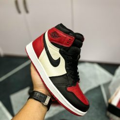 Giày Nike Air Jordan 1 Retro High OG ‘Bred Toe’ Like Auth