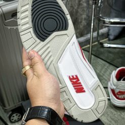 Giày Nike Air Jordan 3 White Red Like Auth