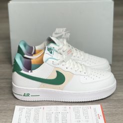 Giày Nike Air Force 1 Low 07 LV8 White Malachite Like Auth