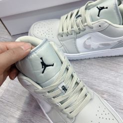 Giày Nike Air Jordan 1 Low White Camo Rep 1:1