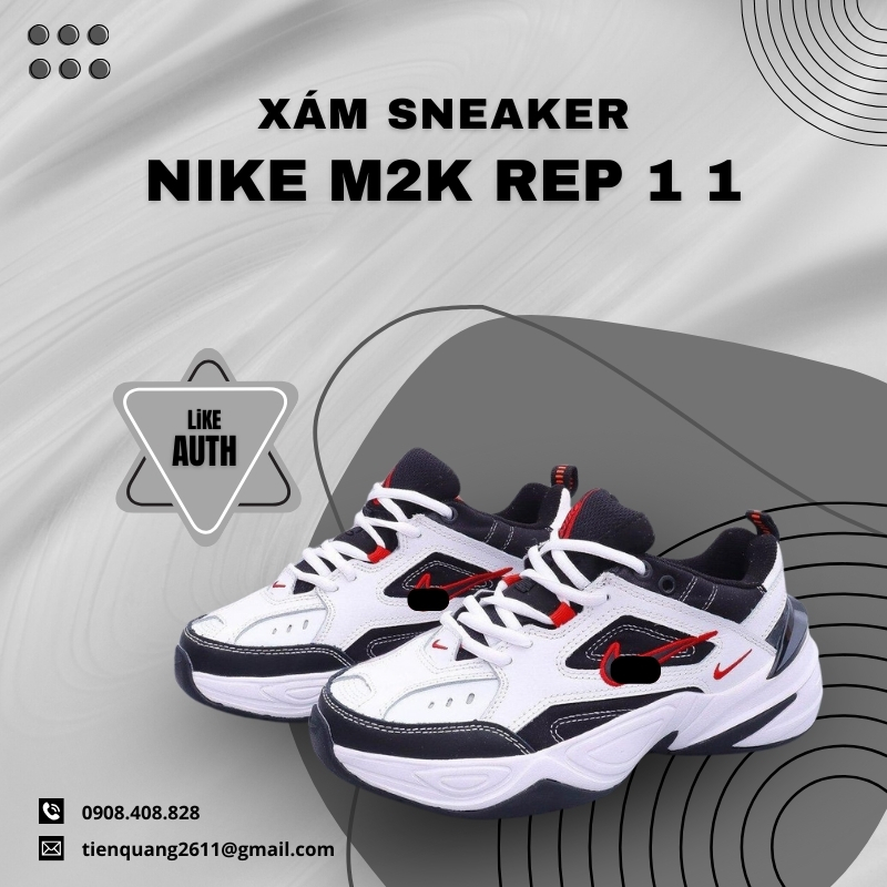 Xám Sneaker là địa chỉ cung cấp giày Nike M2K Replica uy tín, chất lượng nhất