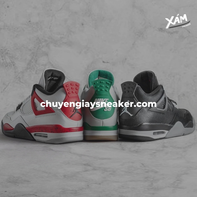 Xám Sneaker – Shop giày Jordan 4 Rep 1 1 uy tín, giá tốt hiện nay